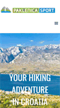 Mobile Screenshot of hikingcroatia.com